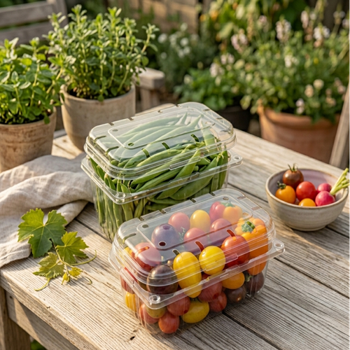 Fruits And Vegetables Packing Punnet Boxes